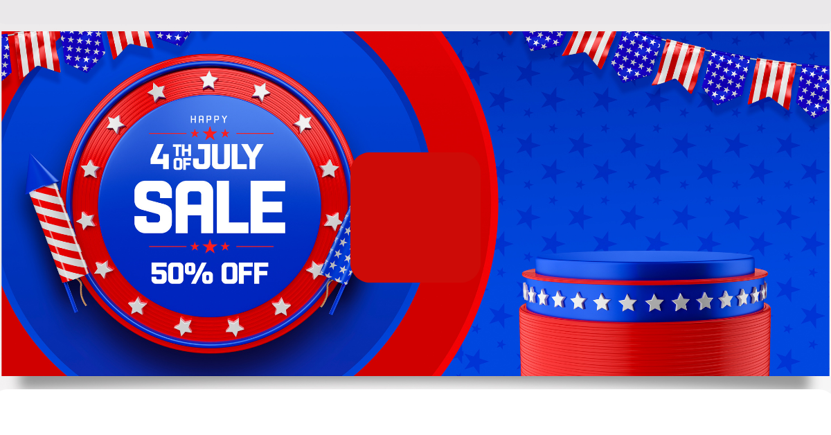 4th of july offer and sale